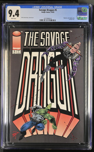 Savage Dragon #5 (10/93) Graded CGC 9.4