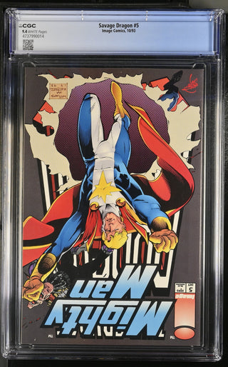 Savage Dragon #5 (10/93) Graded CGC 9.4