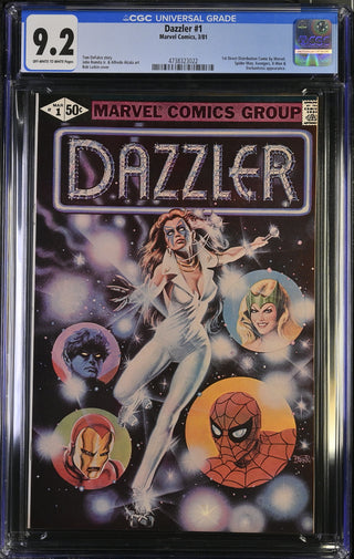 Dazzler #1 (3/81) Graded CGC 9.2