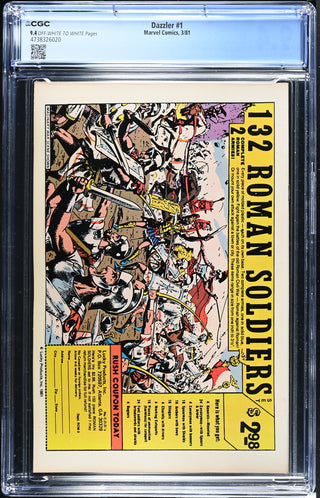 Dazzler #1 (3/81) Graded CGC 9.4