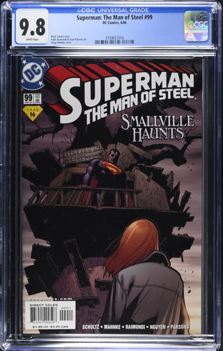Superman: The Man of Steel #99 (4/00) Graded CGC 9.8
