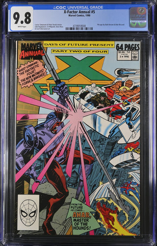 X-Factor Annual #5 (1990) Graded CGC 9.8