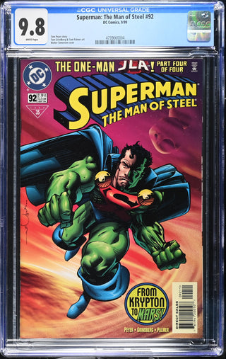 Superman: The Man of Steel #92 (9/99) Graded CGC 9.8