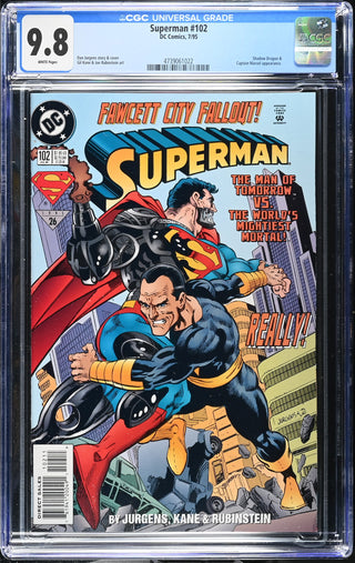 Superman #102 (7/95) Graded CGC 9.8