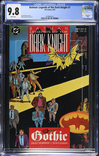 Batman: Legends of the Dark Knight #7 (5/90) Graded CGC 9.8