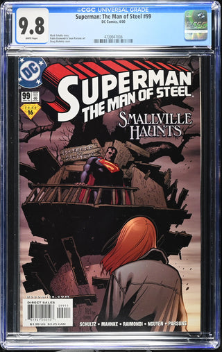 Superman: The Man of Steel #99 (4/00) Graded CGC 9.8