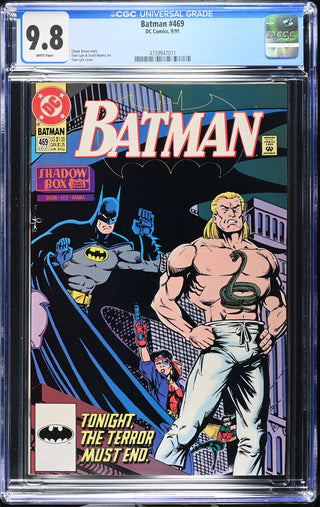 Batman #469 (9/91) Graded CGC 9.8