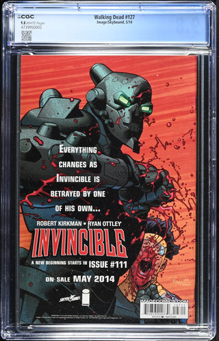 Walking Dead #127 (5/14) Graded CGC 9.8