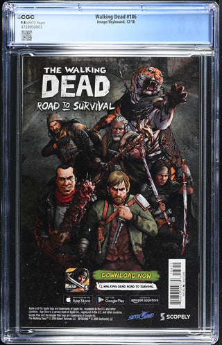 Walking Dead #186 (12/18) Graded CGC 9.8