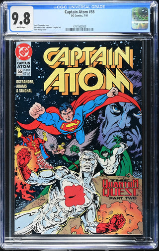 Captain Atom #55 (7/91) Graded CGC 9.8