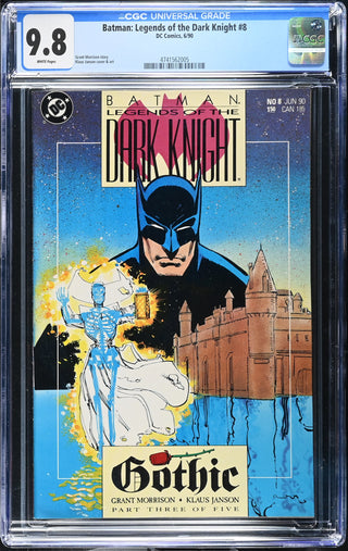 Batman: Legends of the Dark Knight #8 (6/90) Graded CGC 9.8
