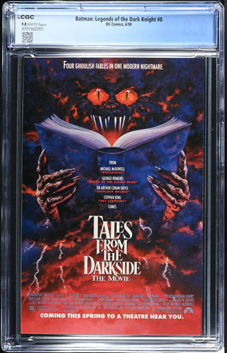 Batman: Legends of the Dark Knight #8 (6/90) Graded CGC 9.8