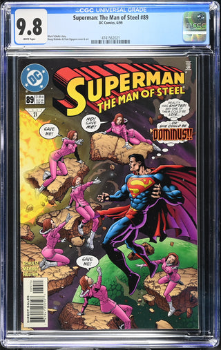 Superman: The Man of Steel #89 (6/99) Graded CGC 9.8