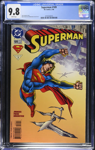 Superman #109 (2/96) Graded CGC 9.8