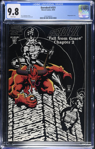 Daredevil #321 (10/93) Graded CGC 9.8
