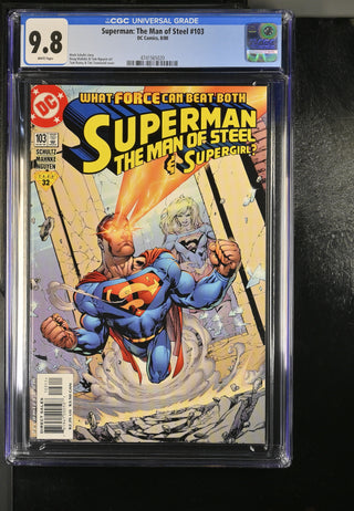 Superman: The Man of Steel #103 (8/00) Graded CGC 9.8