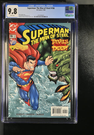 Superman: The Man of Steel #106 (11/00) Graded CGC 9.8