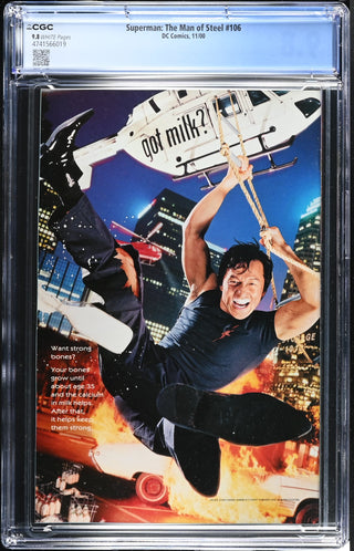 Superman: The Man of Steel #106 (11/00) Graded CGC 9.8
