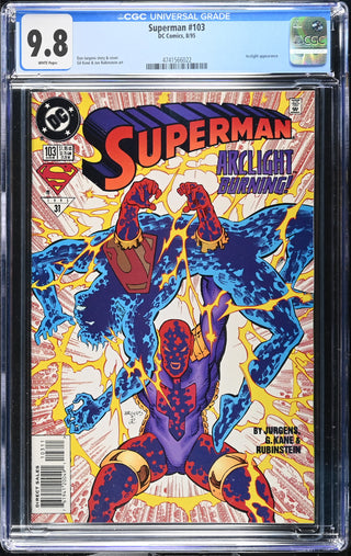 Superman #103 (8/95) Graded CGC 9.8