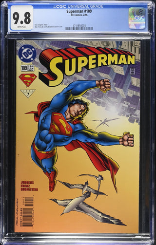 Superman #109 (2/96) Graded CGC 9.8