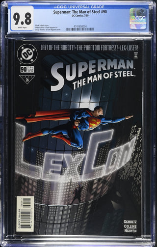 Superman: The Man of Steel #90 (7/99) Graded CGC 9.8