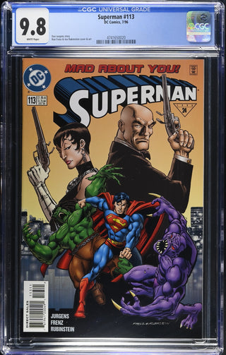 Superman #113 (7/96) Graded CGC 9.8