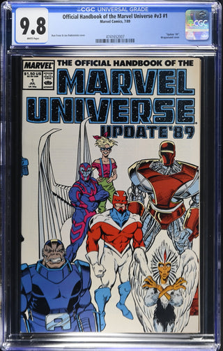 Official Handbook of the Marvel Universe #v3 #1 (7/89) Graded CGC 9.8