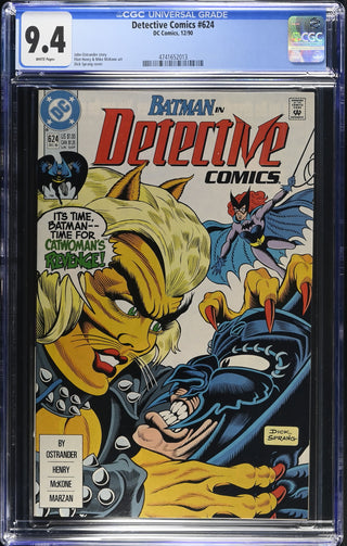 Detective Comics #624 (12/90) Graded CGC 9.4