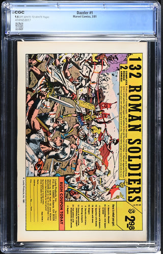 Dazzler #1 (3/81) Graded CGC 9.4