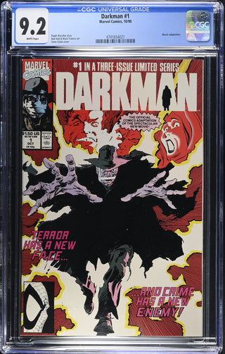 Darkman #1 (10/90) Graded CGC 9.2