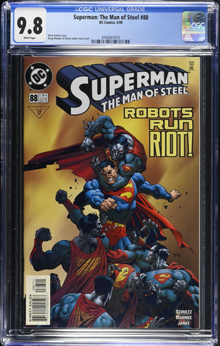 Superman: The Man of Steel #88 (5/99) Graded CGC 9.8