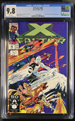 X-Factor #63 (2/91) Graded CGC 9.8