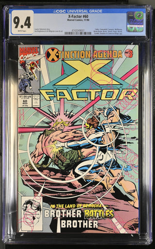 X-Factor #60 (11/90) Graded CGC 9.4