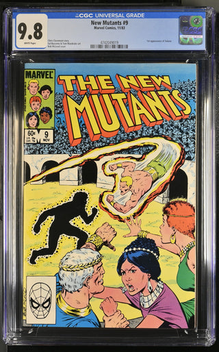 New Mutants #9 (11/83) Graded CGC 9.8