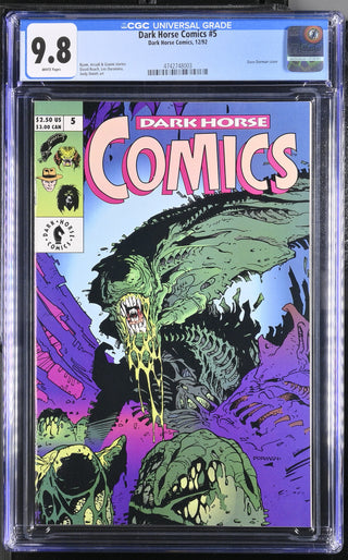Dark Horse Comics #5 (12/92) Graded CGC 9.8 front cover