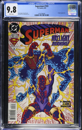 Superman #103 (8/95) Graded CGC 9.8