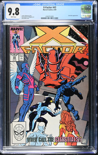 X-Factor #43 (8/89) Graded CGC 9.8