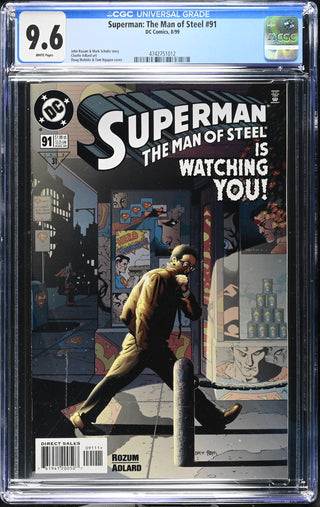 Superman: The Man of Steel #91 (8/99) Graded CGC 9.6