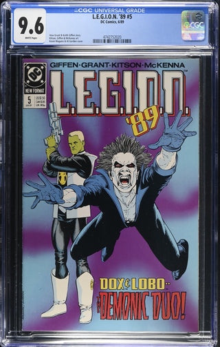 L.E.G.I.O.N. '89 #5 (6/89) Graded CGC 9.6