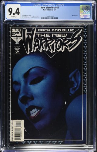 New Warriors #44 (2/94) Graded CGC 9.4