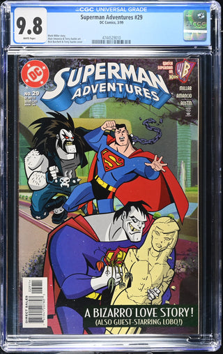 Superman Adventures #29 (3/99) Graded CGC 9.8