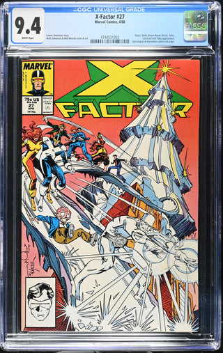 X-Factor #27 (4/88) Graded CGC 9.4