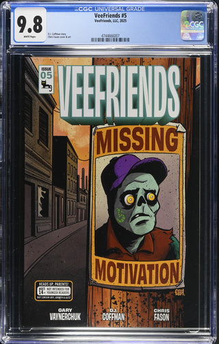 VeeFriends #5 (2025) Graded CGC 9.8