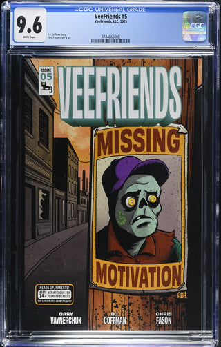VeeFriends #5 (2025) Graded CGC 9.6