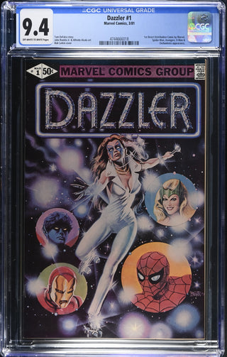 Dazzler #1 (3/81) Graded CGC 9.4