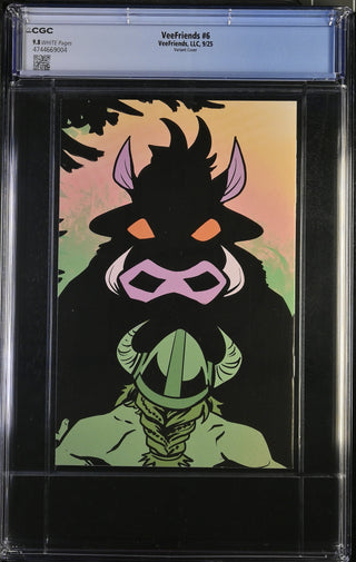 VeeFriends #6 (9/25) Graded CGC 9.8 Variant Cover B /2000