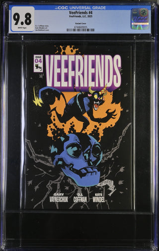 VeeFriends #4 (2025) Graded CGC 9.8 Variant Cover