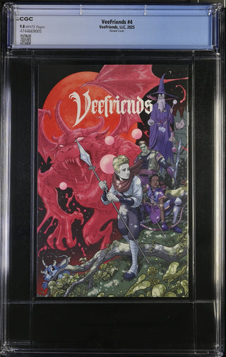 VeeFriends #4 (2025) Graded CGC 9.8 Variant Cover