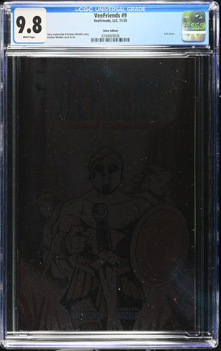 VeeFriends #9 (11/25) Graded CGC 9.8 Silver Foil Edition /55