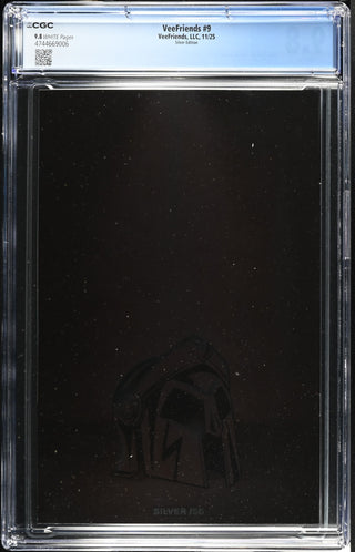 VeeFriends #9 (11/25) Graded CGC 9.8 Silver Foil Edition /55